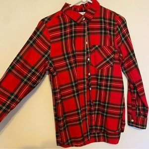 Classic Red and Green Flannel, mens size medium, brand new